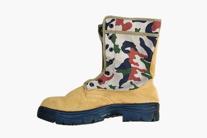 钢包头森林扑火靴